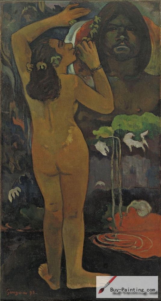 The Moon and the Earth (Hina tefatou) (1893)