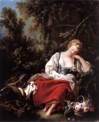 Dreaming Shepherdess