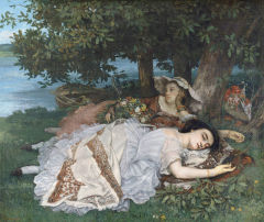 Les Demoiselles du bord de la Seine, 1856