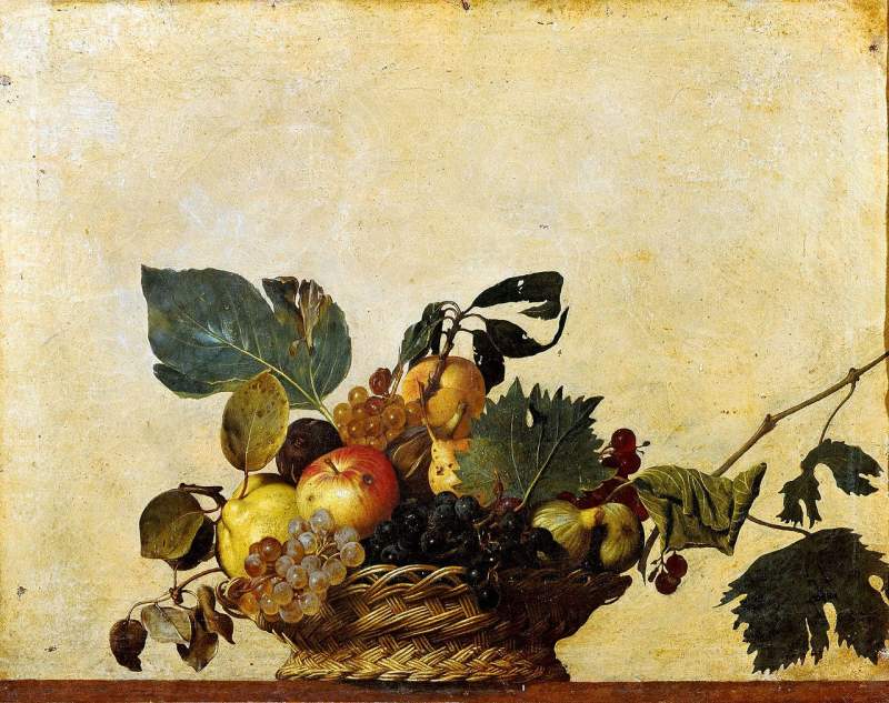 Basket of Fruit, c. 1595–1596