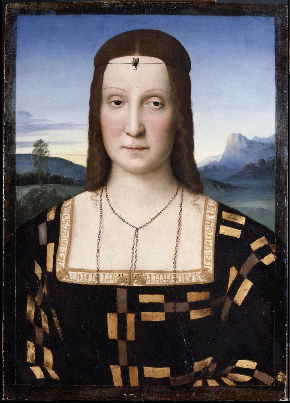 Portrait of Elisabetta Gonzaga, c. 1504