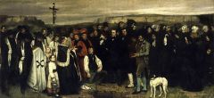 Gustave Courbet, A Burial at Ornans, 1849–50