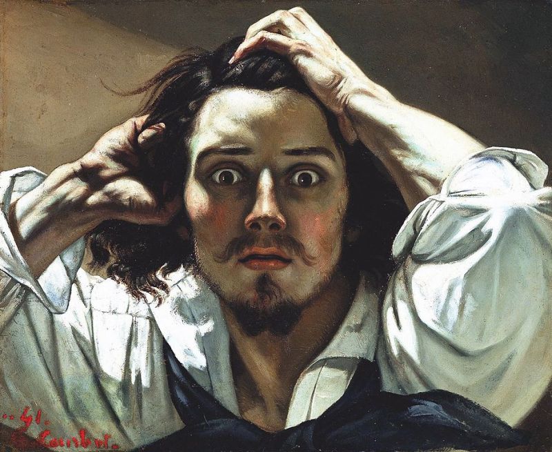 Self-portrait (The Desperate Man), c. 1843–45
