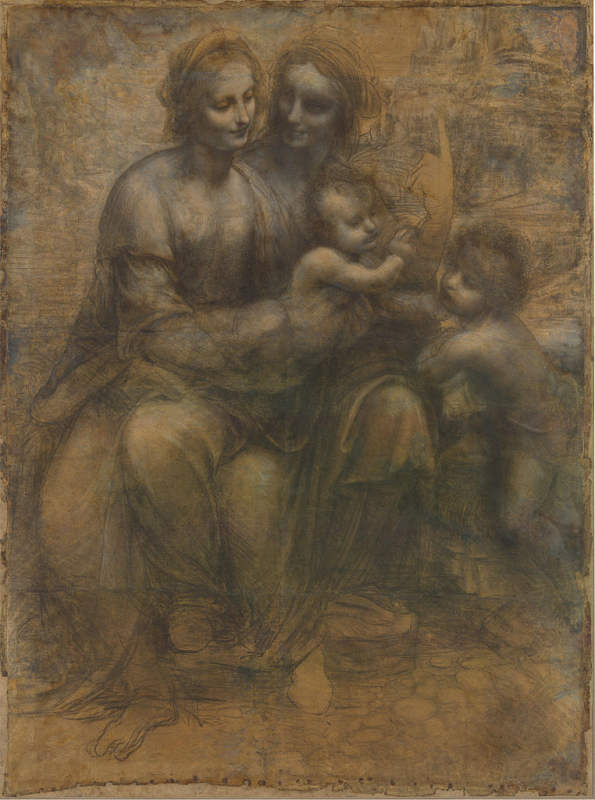 The Virgin and Child with St. Anne and St. John the Baptist (c. 1499–1500)‍