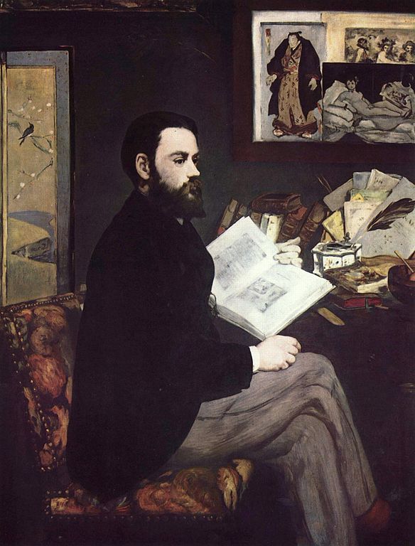 Portrait of Émile Zola, 1868