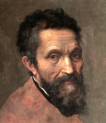 Portrait of Michelangelo by Daniele da Volterra