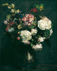 Henri Fantin-Latour - Vase of Flowers