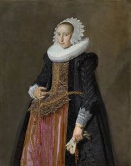 Portrait of Aletta Hanemans (1606-1653)
