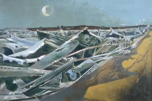 Paul Nash, Totes Meer (Sea of the Dead), 1940–41