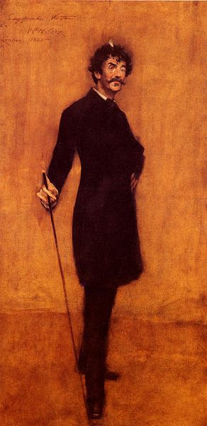 Whistler by William Merritt Chase, 1885