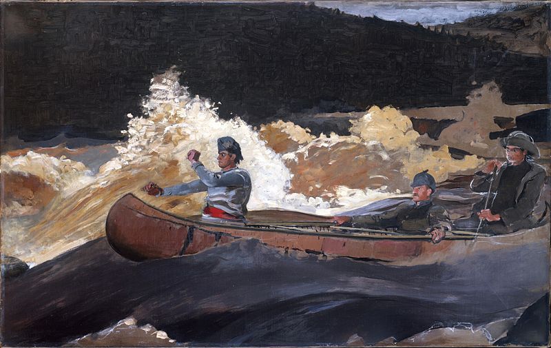 Shooting the Rapids, Saguenay River