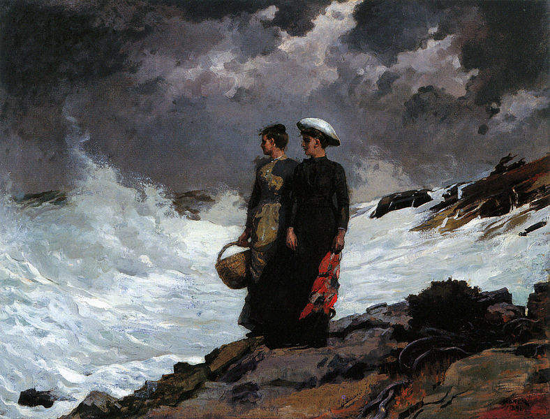 Watching the Breakers, 1891