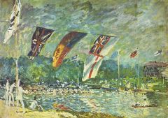 Regatta at Molesey, 1874