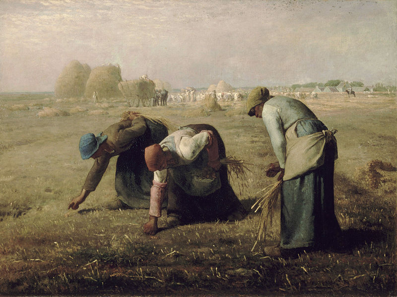 The Gleaners, 1857