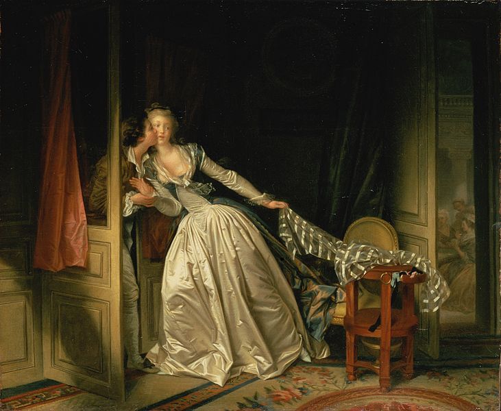 The Stolen Kiss, late 1780s