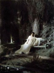 Moonlight night by Ivan Kramskoy