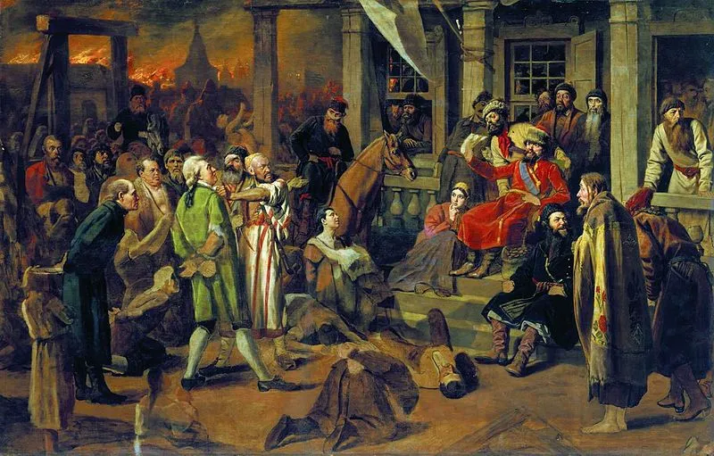 Pugachev's Judgement, 1879