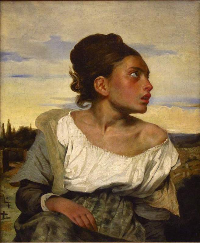 Orphan Girl at the Cemetery, 1823