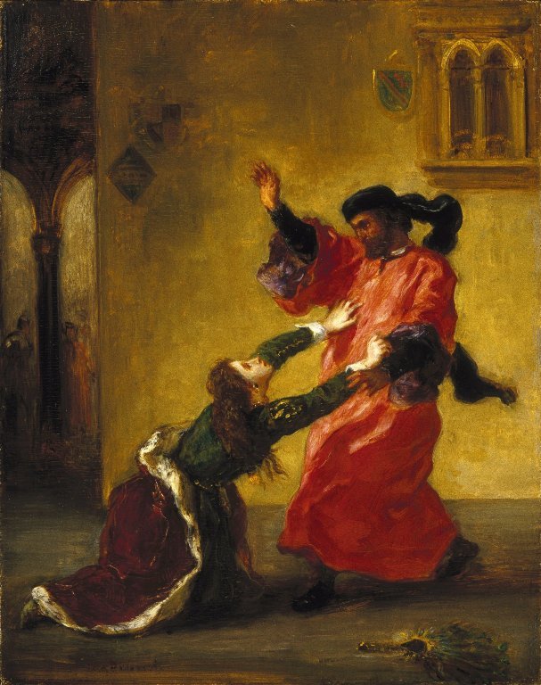 Desdemona Cursed by her Father (Desdemona maudite par son père), c.1850–54