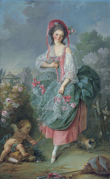 Mademoiselle Guimard as Terpsichore