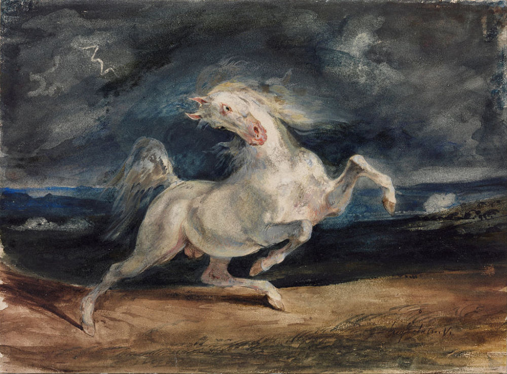 Horse Frightened by a Storm, 1824