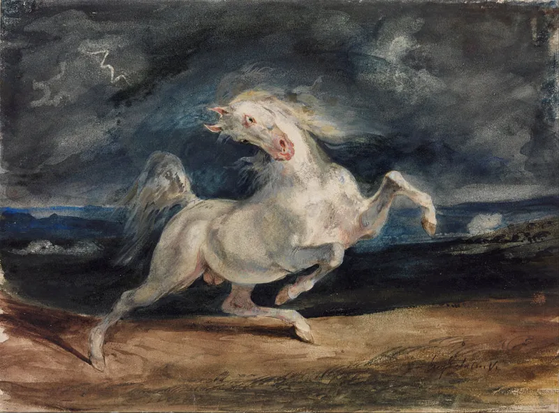 Horse Frightened by a Storm, 1824
