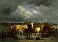 The Approach of a Storm (around 1872)