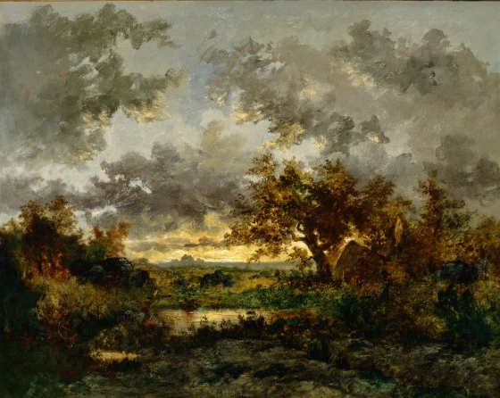 The Charcoal Burner's Hut (c. 1850)