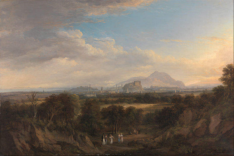 A View of Edinburgh from the West (1822-6)
