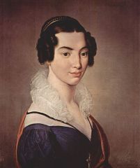 Portrait, Antonietta Vitali Sola.(1823)