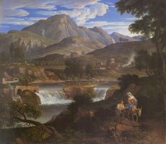 Waterfalls at Subiaco (1812-1813)