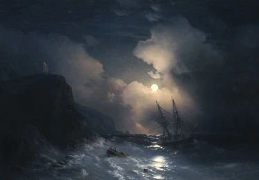 Tempest by Sounion, 1856