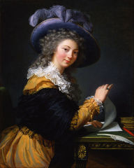 Lady Folding a Letter