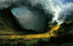 Storm in the Mountains, c. 1870