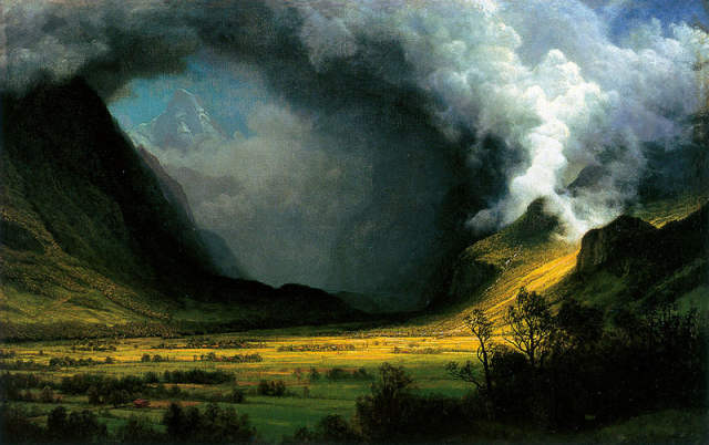 Storm in the Mountains, c. 1870