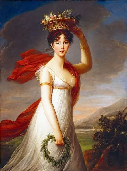 Julie as Flora