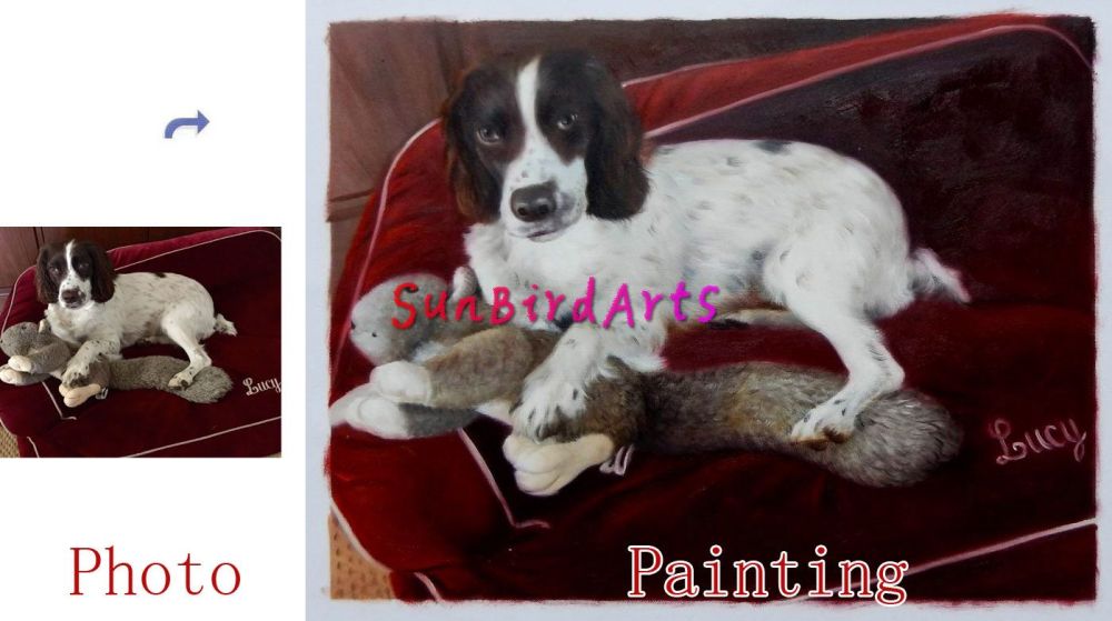 Custom pet portrait, Oil painting portrait, Hand painted oil portrait, Portrait painting from photo, Portrait on canvas, Family portrait etc