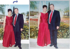 Custom Oil Portrait Couple Painting, Couple Portrait Painting, Hand Painted Oil Painting From Photos