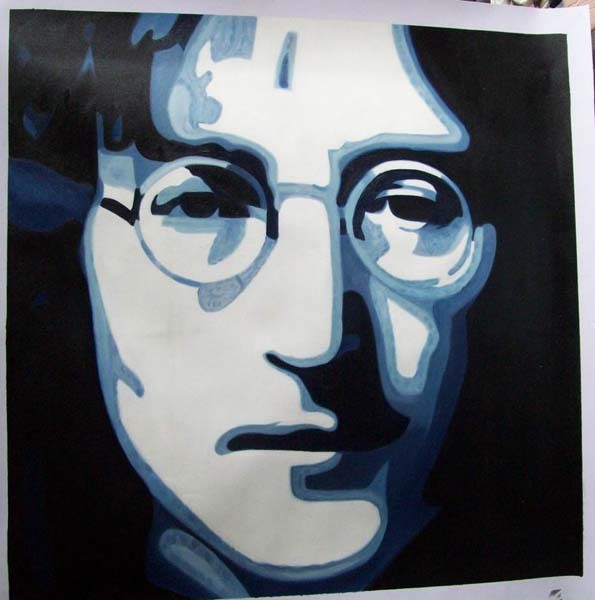 Custom Oil Portrait Pop Art Painting, Pop Art Portrait Painting, Hand Painted Oil Painting From Photos