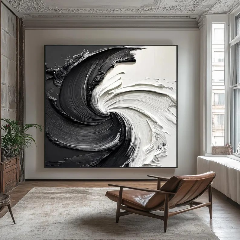 Modern Minimalist Abstract Painting #ABST115