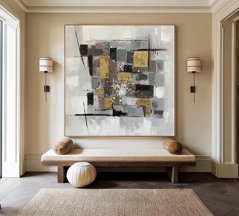 Wabi Sabi Abstract Painting #ABST130