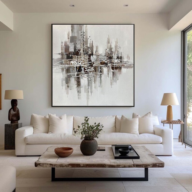 Large Abstract Oil Painting #ABST133