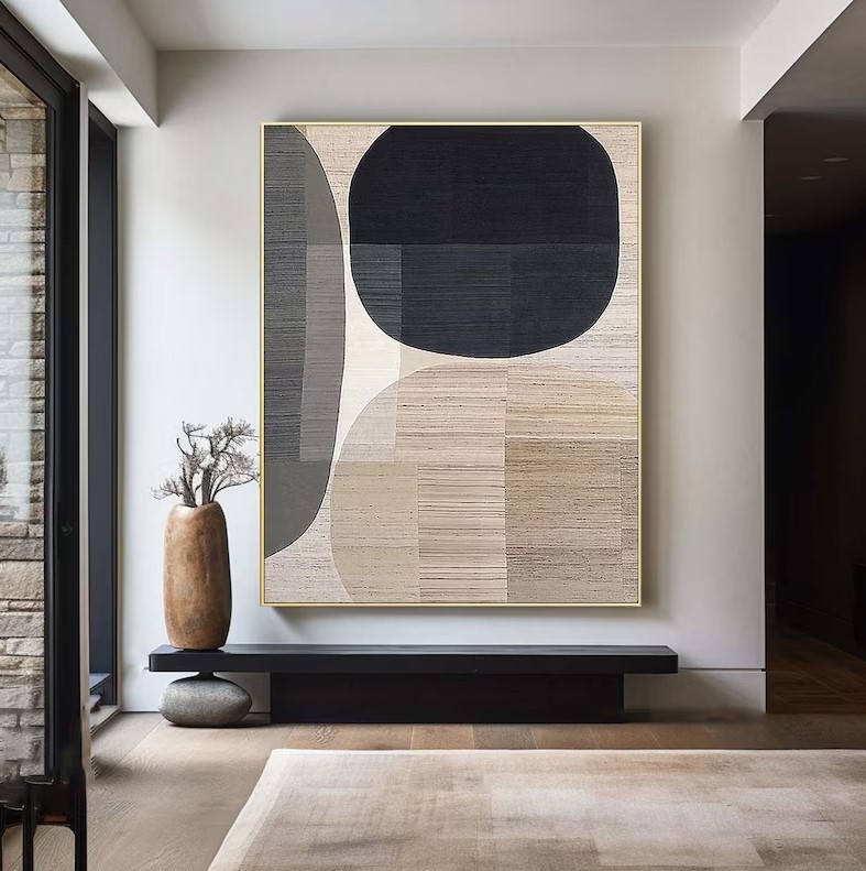 Minimalist Textured Painting #ABST181