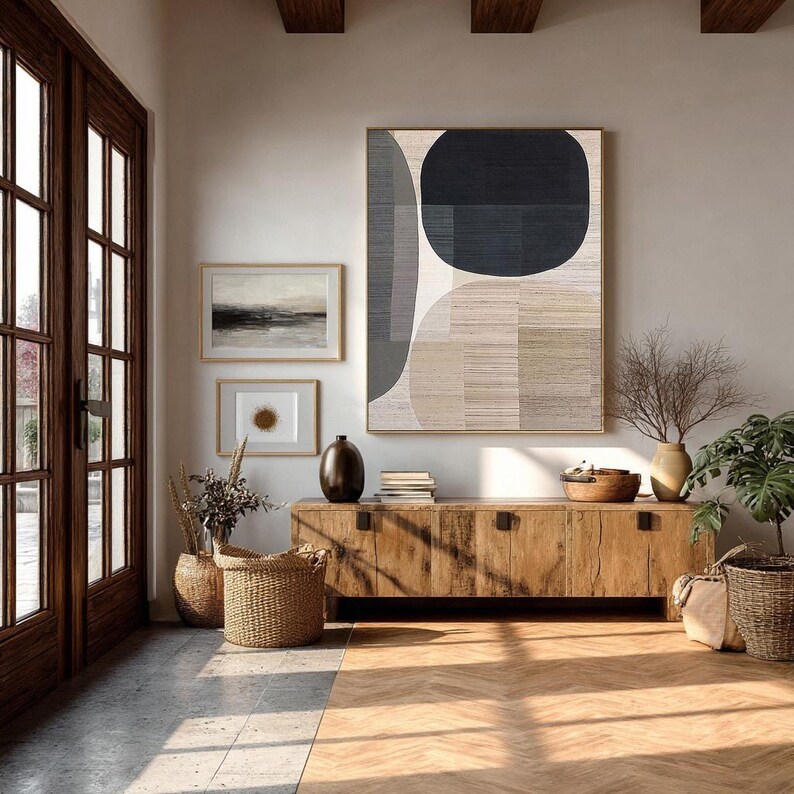Minimalist Textured Painting #ABST181