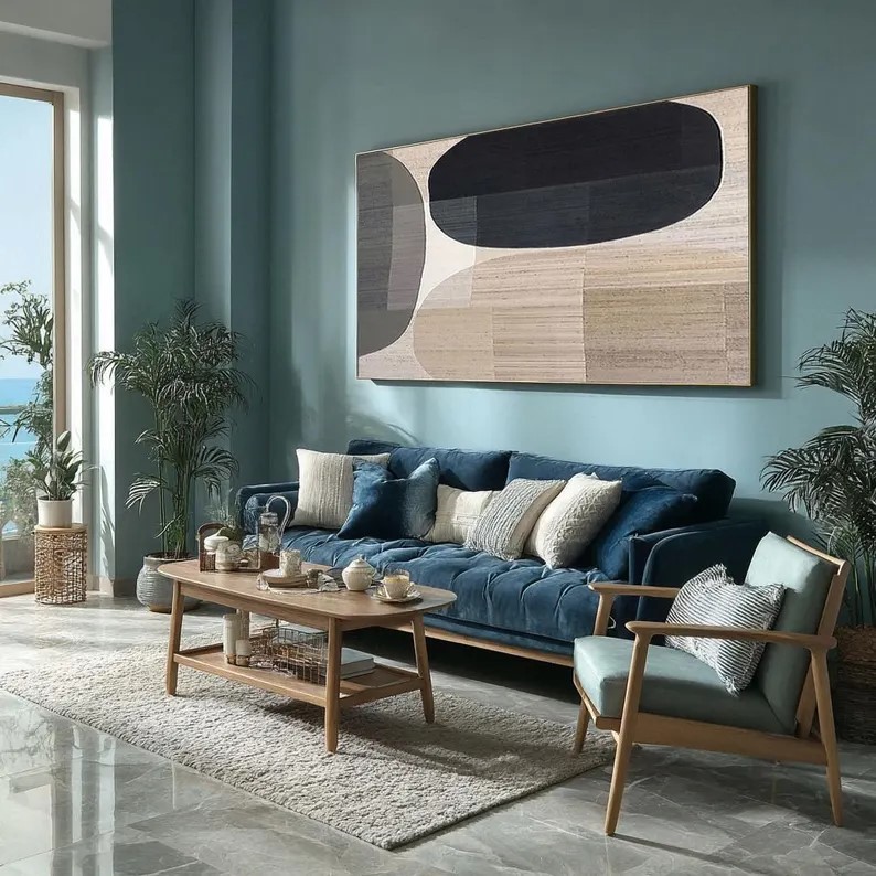 Wabi Sabi Minimalist Wall Art #ABST182