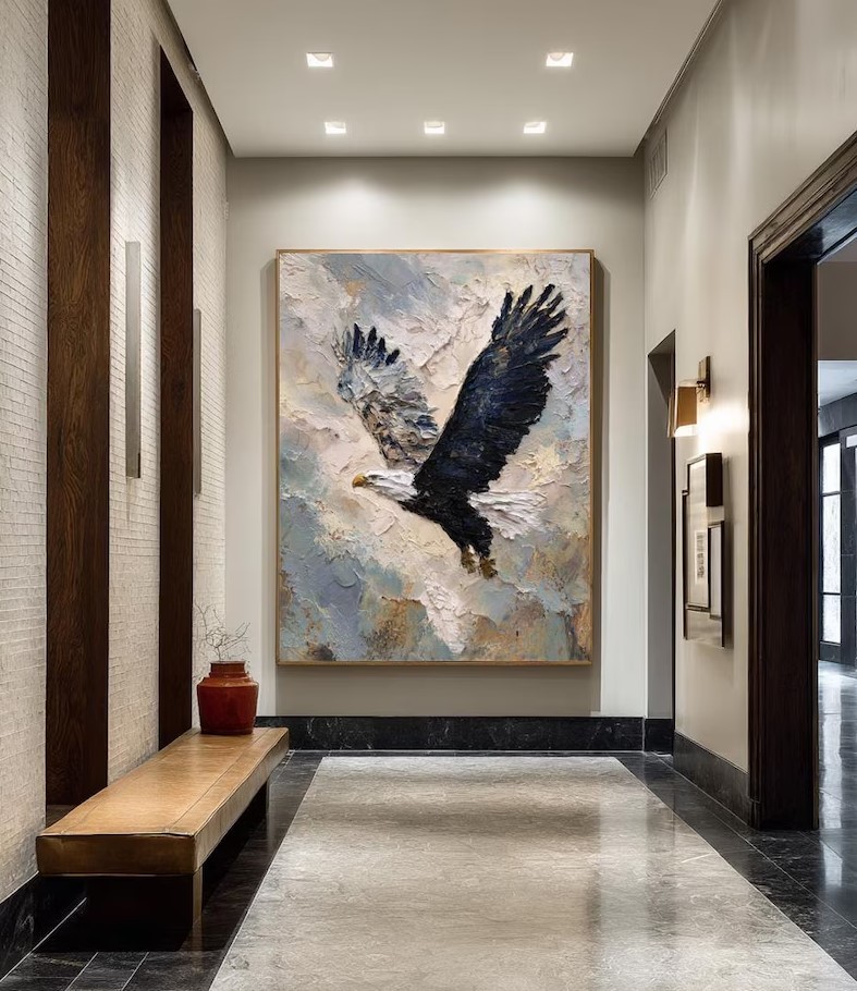 Abstract Eagle Painting #ABST196