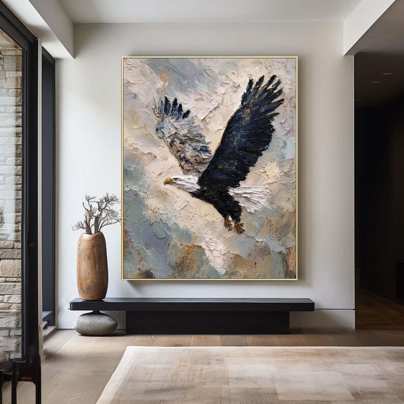 Abstract Eagle Painting #ABST196