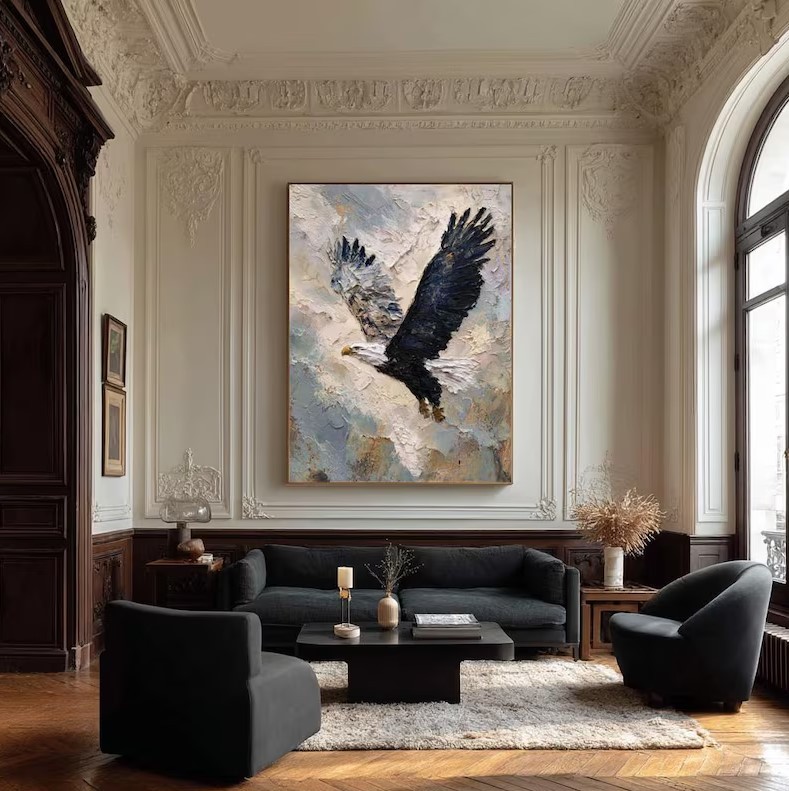 Abstract Eagle Painting #ABST196