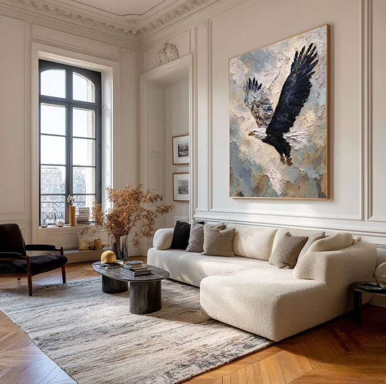 Abstract Eagle Painting #ABST196