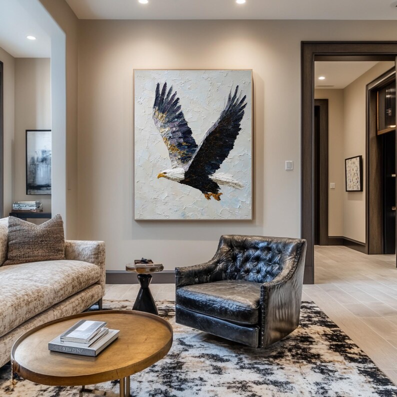 Abstract Eagle Flight Painting #ABST197